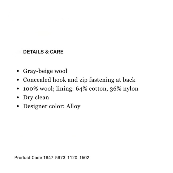 Dion Lee Split Skirt Size L / US6 - UK10  New With tags - Picture 7 of 7